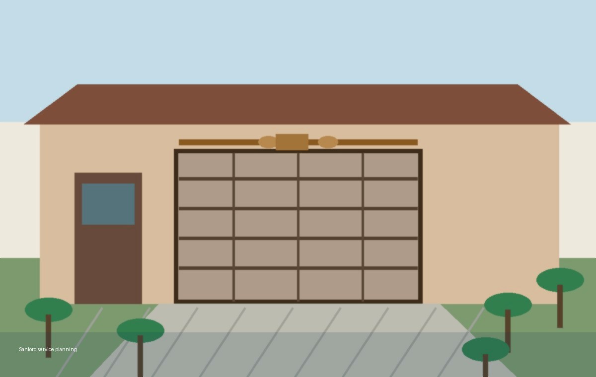Roller and track repair planning for a Hunters Creek Village garage door